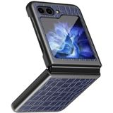 Voor Samsung Galaxy Z Flip5 krokodiltextuur lederen opvouwbare beschermende telefoonhoes