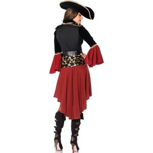 Wrede zee kapitein Buccaneer piraat Cosplay kostuum vrouwen Sexy Halloween Fancy Dress kleding  borst: ongeveer 90cm  taille: ongeveer 76cm