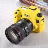 PULUZ Soft Silicone Protective Case for Canon EOS 6D(Yellow)