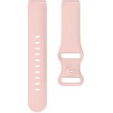 Voor Xiaomi Mi Watch 18 mm siliconen horlogeband met vlindergesp