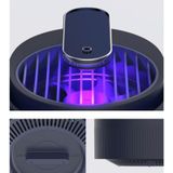 USB Mute Mosquito Killer LED Household Blue Violet Light Mosquito Catcher(White)