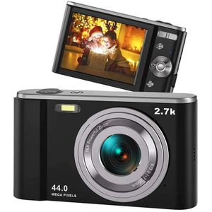 2 4-inch TFT-kleurenscherm HD digitale camera Draagbare reis 8X zoom Smart Camera (zwart standaard)