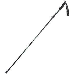 TANERDD TR-D0001 Trekking Poles Aluminum Alloy Folding Outdoor Handrails Trekking Walking Sticks(Long Model (Black))