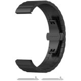For Garmin Vivoactive 3 Metal Replacement Wrist Strap Watchband(Rose Gold)
