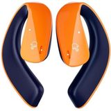 T22 TWS Draadloze Bluetooth-koptelefoon Oorclip Luchtgeleiding Ruisonderdrukking Headset (oranje blauw)