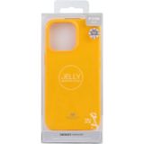 GOOSPERY JELLY Full Coverage Soft Case For iPhone 13 Pro(Yellow)