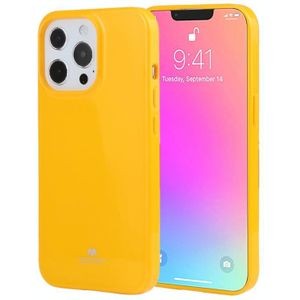 GOOSPERY JELLY Full Coverage Soft Case For iPhone 13 Pro(Yellow)