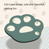 3 PCS XH12 Cats Claw Cute Cartoon Mouse Pad  Size: 280 x 250 x 3mm(Creamy-white)