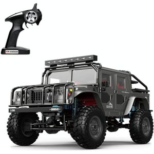 JJR/C Q121 2.4G RC Simulation Hummer Model 4WD Off-road Vehicle(Dark Grey)