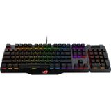 ASUS Claymore USB 2.0 RGB Backlight Detachable Wired Mechanical Black Switch Gaming Keyboard with Detachable Cable