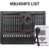 XTUGA B1404FX 14 Kanalen Bluetooth Audio Mixer Digitale DJ Controller Sound Mixing Console (EU Plug)