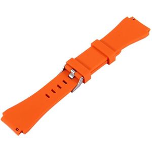 For Samsung Gear S3 Classic Smart Watch Silicone Watchband  Length: about 22.4cm(Orange)