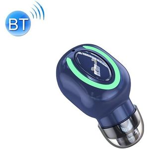 M9 Bluetooth 5.1 Business Style In-ear Stereo Wireless Bluetooth Earphone(Blue)