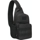 A14 Outdoor Cycling One-Shoulder Water Bottle Bag Portable Tool Messenger Bag  Size: One size(Black)