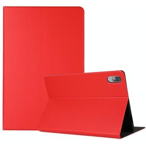 For Lenovo Tab P11 Pro (TB-XJ706F) Voltage Craft Texture TPU Horizontal Flip Protective Case with Holder(Red)