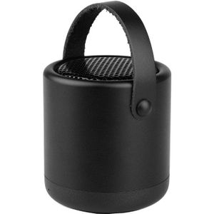 A056  Portable Outdoor Metal Bluetooth V4.1 Speaker with Mic  Support Hands-free & AUX Line In (Black)