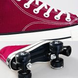 Flash Roller Skates Schoenen Volwassen Kinderen Vierwielige Canvas Roller Skates Schoenen Dubbele Rij Roller Skates Schoenen  Maat: 37 (Donkergroen + Speciale Tas)