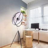 Satellite Studio Tripod Floor Lamp Living Room Bedroom  CN Plug  Size:S(Flower Color)
