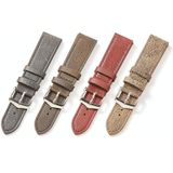 22mm Small Broken Texture Cowhide Strap Suitable For Huawei Watch(Light Coffee)
