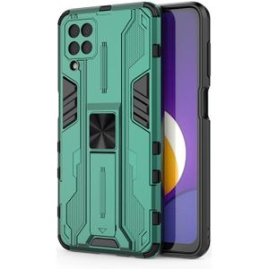 For Samsung Galaxy M12 Supersonic PC + TPU Shock-proof Protective Case with Holder(Green)