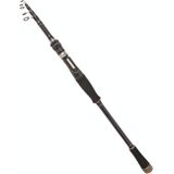 Carbon Telescopic Luya Rod Short Section Fishing Throwing Rod  Length: 1.8m(Straight Handle)
