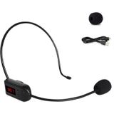 FM-microfoon Draadloze headset Kleine versterker hoofd-versleten microfoon