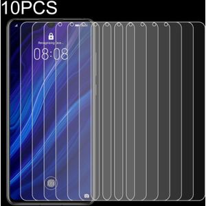 10 PCS 0.26mm 9H 2.5D Tempered Glass Film for Huawei P30