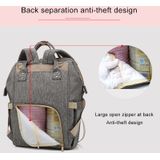 Multi-functional Double Shoulder Bag Handbag Waterproof Oxford Cloth Backpack  Capacity: 16L (Violet)