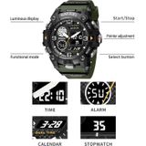 SMAEL 8055 grote wijzerplaat sport buiten waterdicht lichtgevend multifunctioneel elektronisch horloge