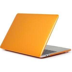 For MacBook Pro 13.3 inch A2251 / A2289 (2020) Laptop Crystal Style Protective Case(Orange)