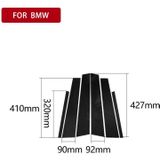 Car Carbon Fiber B Pillar Decorative Sticker for BMW 3 Series G20/G28/325Li/330d/335 2019-2020  Left and Right Drive Universal