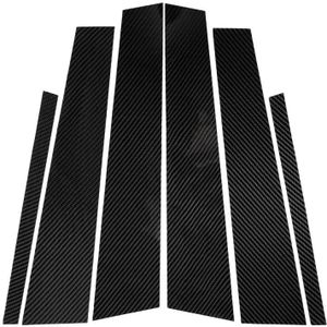 Car Carbon Fiber B Pillar Decorative Sticker for BMW 3 Series G20/G28/325Li/330d/335 2019-2020  Left and Right Drive Universal