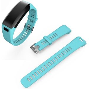 Silicone Sport Wrist Strap for Garmin Vivosmart HR 1 (Sky Blue)