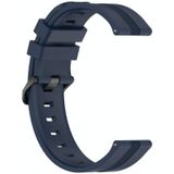 Voor Garmin Venu 2 Plus 20 mm concave gestreepte siliconen horlogeband