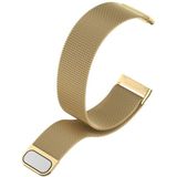 Voor Fitbit Versa 4 Milanese magnetische metaalweven Watchband