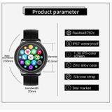 CF22 1.3 inch IPS Color Screen IP67 Waterproof Smart Watch  Support Sleep Monitor / Heart Rate Monitor / Blood Pressure Monitor(Silver)