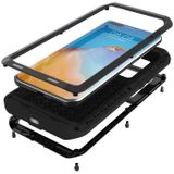 For Huawei P40 Pro LOVE MEI Metal Shockproof Waterproof Dustproof Protective Case(Black)