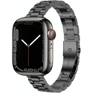 Smalle taille roestvrijstalen horlogeband voor Apple Watch Ultra 49 mm / serie 8 & 7 45 mm / SE 2 & 6 & SE & 5 & 4 44 mm / 3 & 2 & 1 42 mm