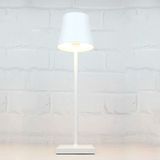 BC963B LED Student Eye Protection Table Lamp Bar Atmosphere Lamp Baby Feeding Bedside Lamp(White)