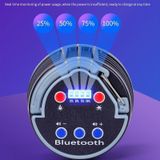 Bluetooth Audio USB Opladen Verlichting Muggenval (W881 Zwart)
