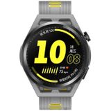 Huawei Watch GT Runner Smart Watch 46mm Siliconen Polsband  1.43 Inch Geamoled scherm  ondersteuning Opgeschort Externe antenne / GPS / 14-Days Battery Life / NFC (GRIJS)