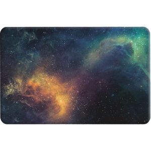 For Macbook Air 11.6 inch Starry Sky Patterns Apple Laptop Water Decals PC Protective Case(Green)