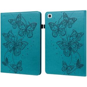 Voor Samsung Galaxy Tab A7 10.4  T500 / T505 Reliëf Butterfly Pattern Horizontal Flip Leather Tablet Case