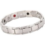 Men Detachable Titanium Steel Magnetic Therapy Bracelet Jewelry(Steel Color)