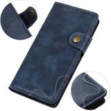 For OnePlus Nord CE 2 5G S-Type Stitching Calf Texture Leather Phone Case(Blue)