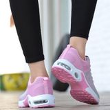 Dames schoenen ademende Mesh Soft Sole Sneakers  Size:40 (Rose Red)