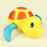 Cartoon schildpad vorm Clockwork Toy Baby's zwemmen spelen water speelgoed kinderen educatief speelgoed (oranje)