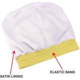 3 PCS TJM-423 Cotton Skullcap Double-Layer Chemotherapy Hat Confinement Hat Turban(Lemon Yellow)