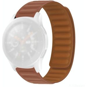Siliconen magnetische riem voor Huawei Watch GT2 PRO (Brown)