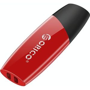 ORCIO USB2.0 U Disk Drive  Lezen: 10 MB/s  Schrijven: 3 MB/s  Geheugen: 4G (Rood)
